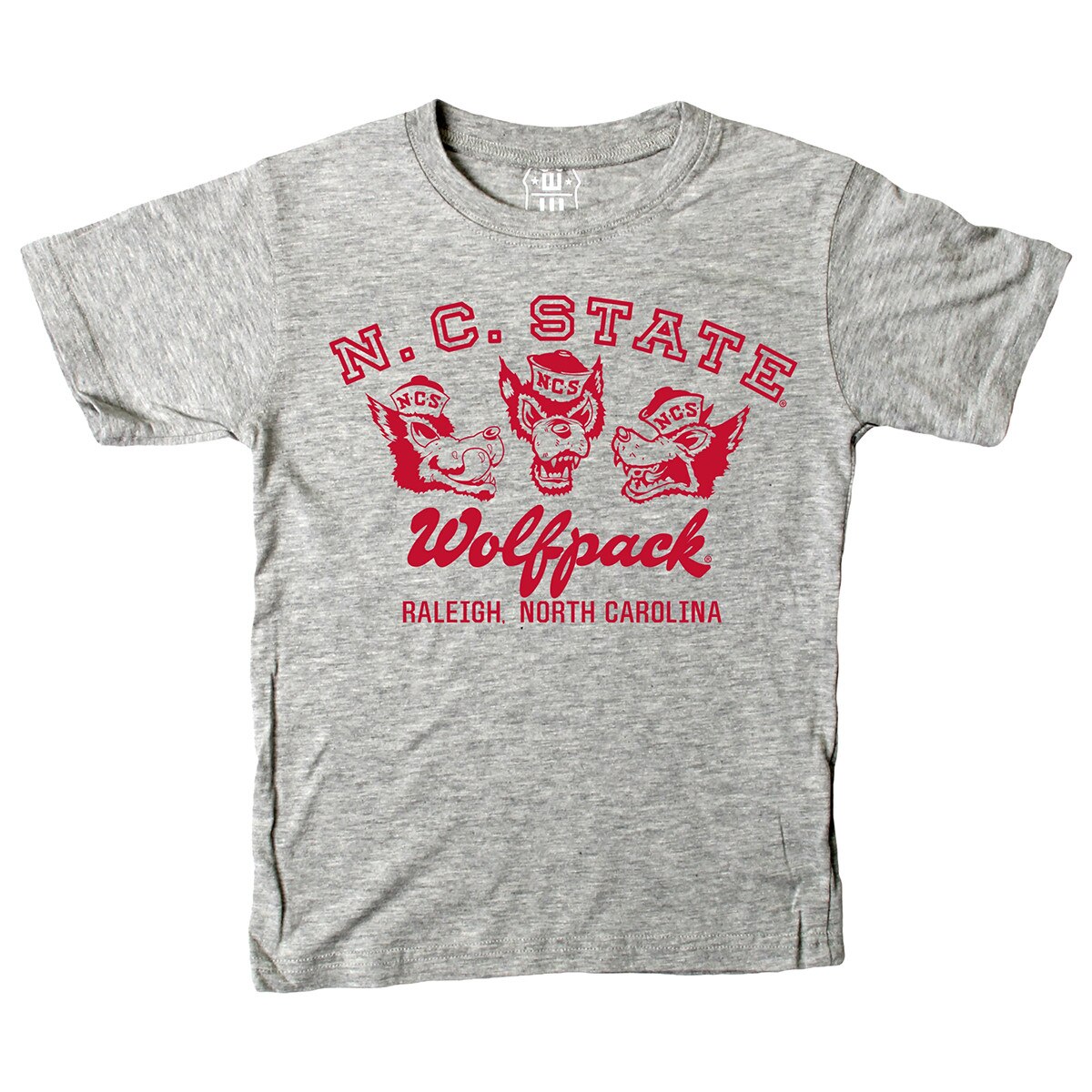 Grey Junior Short Sleeve Tee - NC S